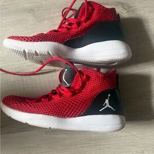 Nike Kids Red and Black Sneakers